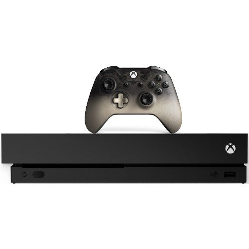 Microsoft Xbox One X 1TB Console w/ Phantom Black Special Edition Controller