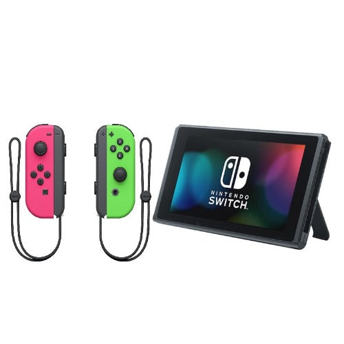 Nintendo Switch 32GB Console - Black w/ Neon Green/Neon Pink Joy-Con