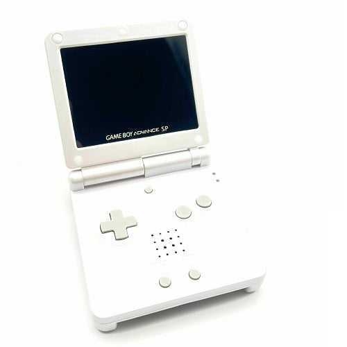  Game Boy Advance SP Pearl White : Video Games