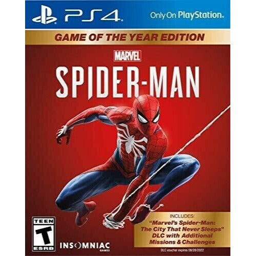 Marvel Spider-Man: Game Of The Year Edition - PlayStation 4