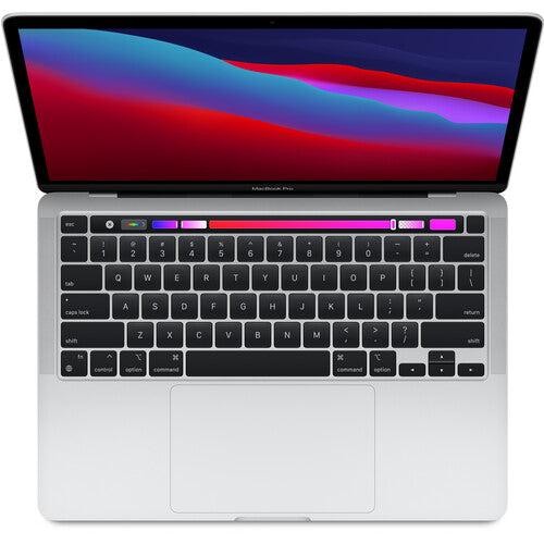 Apple Macbook Pro MYDA2LL/A With TouchBar 13.3 Inch 3.2GHz M1 Chip 8GB RAM 256GB SSD Silver (Late 2020)